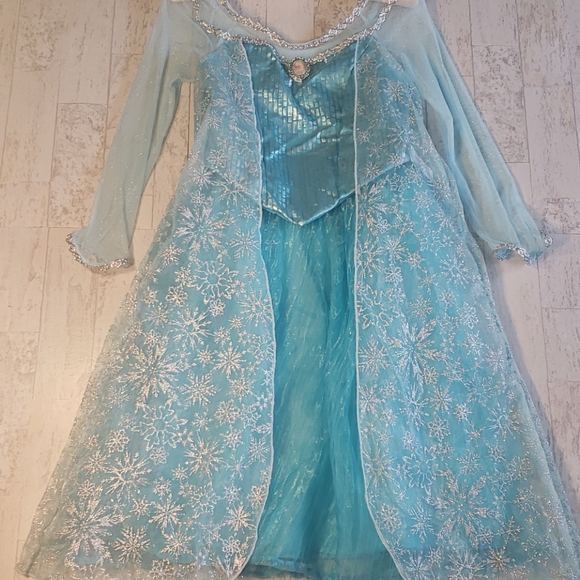 NWT Disney Parks Frozen Princess Elsa Costume Size XL 14/16 - Picture 2 of 8